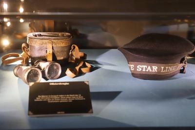 Eroeffnung  Titanic Ausstellung Hamburg-stock-photo