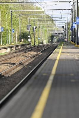 Rail Strike NMBS-SNCB 15/04/2025-stock-foto