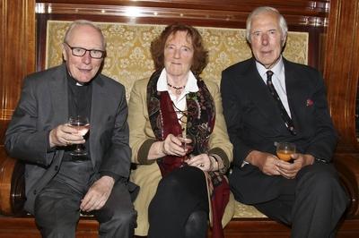 Werner Thissen Birgit Breuel und Ernst Breuel bei der Feier anl?sslich des 90 Geburtstages des eh-stock-photo