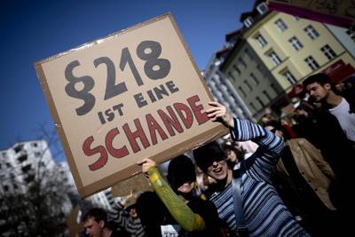 International Woman's Day Berlin-stock-foto