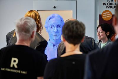 Avatar haucht Kaethe Kollwitz Leben ein-stock-foto