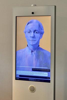 Avatar haucht Kaethe Kollwitz Leben ein-stock-foto