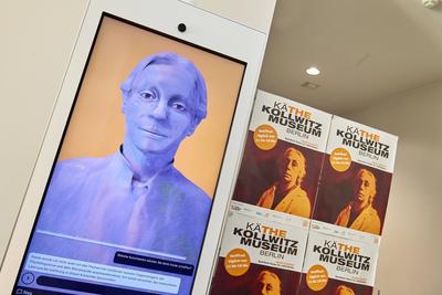 Avatar haucht Kaethe Kollwitz Leben ein-stock-foto
