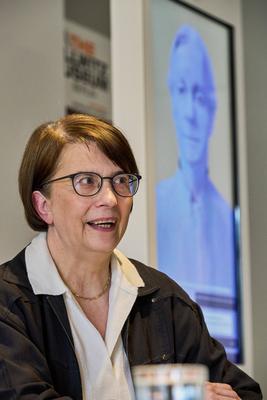 Avatar haucht Kaethe Kollwitz Leben ein-stock-foto