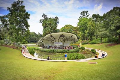 SINGAPORE, SINGAPORE - CIRCA SEPTEMBER, 2017: The Singapore Botanic Gardens, Singapore.-stock-foto