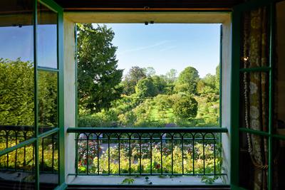 Giverny Normandy France. The house of Monet. The garden Giverny Normandy France. The house of Monet. The garden Copyrigh-stock-foto