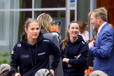 Royal Couple opens King's Games in Roosendaal, roosendaal, The Netherlands-stock-foto