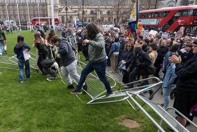 Trans Protest London-stock-photo