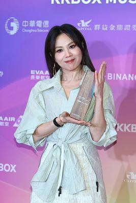 KKBOX Music Awards in Taipei-stock-foto