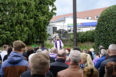 Die Speisensegnung in Polen, auch ??więconka genannt, ist eine traditionelle Osterspeisensegnung, die am Karsamstag sta-stock-foto