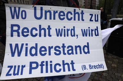 'Friedensprozession'-stock-foto
