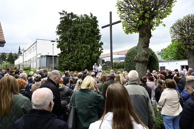 Die Speisensegnung in Polen, auch ??więconka genannt, ist eine traditionelle Osterspeisensegnung, die am Karsamstag sta-stock-foto