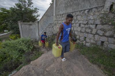 Water management in Madagascar-stock-photo