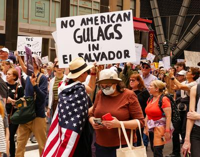 Our fight is for migrants-stock-foto