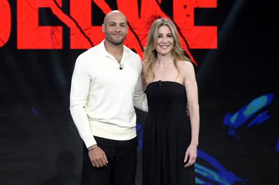 Marcell Jacobs, Francesca Fagnani-stock-foto