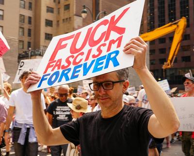 Our fight is for migrants-stock-foto