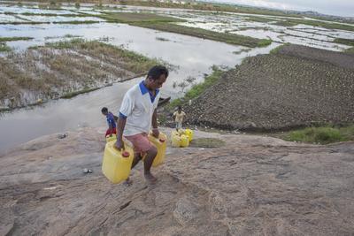 Water management in Madagascar-stock-photo