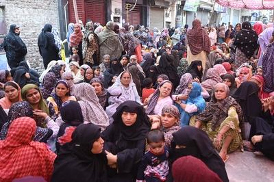 11 Dead, 11 Injured As Four-Storey Building Collapses In Delhi?s Mustafabad-stock-photo