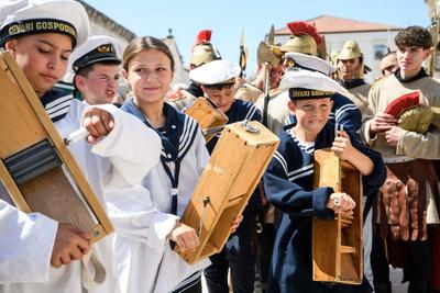 Croatia, Opuzen, 210425. The 24th Croatian Festival of Zudija was held in Opuzen on Easter Monday. The Zudija Festival i-stock-foto