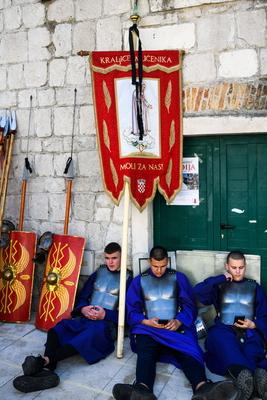 Croatia, Opuzen, 210425. The 24th Croatian Festival of Zudija was held in Opuzen on Easter Monday. The Zudija Festival i-stock-foto