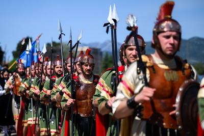 Croatia, Opuzen, 210425. The 24th Croatian Festival of Zudija was held in Opuzen on Easter Monday. The Zudija Festival i-stock-foto