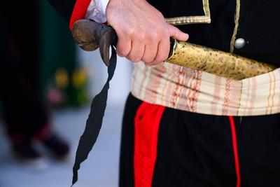 Croatia, Opuzen, 210425. The 24th Croatian Festival of Zudija was held in Opuzen on Easter Monday. The Zudija Festival i-stock-foto