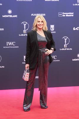 25th Anniversary Laureus World Sports Awards - Red Carpet-stock-photo