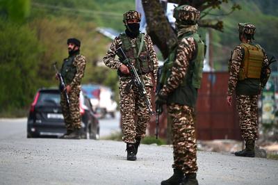 Terrorist Attack On Tourists In Pahalgam Kashmir-stock-foto
