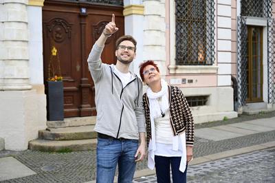 Lukas Natschinski, Gundula Natschinski-stock-foto