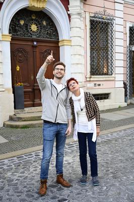 Lukas Natschinski, Gundula Natschinski-stock-foto
