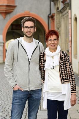 Lukas Natschinski, Gundula Natschinski-stock-foto