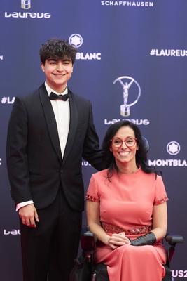 25th Anniversary Laureus World Sports Awards - Red Carpet-stock-photo