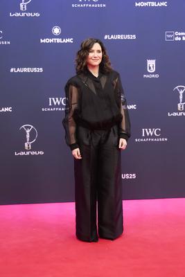 25th Anniversary Laureus World Sports Awards - Red Carpet-stock-photo