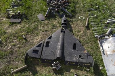 Ammunition graveyard in Kharkiv-stock-foto