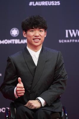 25th Anniversary Laureus World Sports Awards - Red Carpet-stock-photo