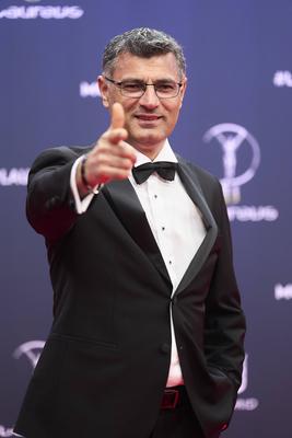 25th Anniversary Laureus World Sports Awards - Red Carpet-stock-photo