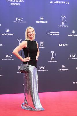 25th Anniversary Laureus World Sports Awards - Red Carpet-stock-photo