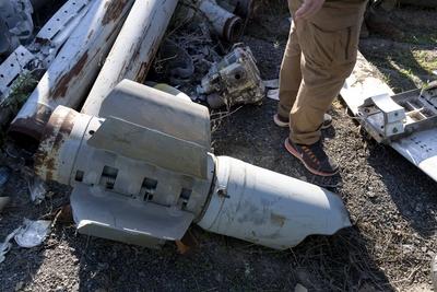 Ammunition graveyard in Kharkiv-stock-foto