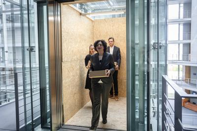 B?ndnis Sahra Wagenknecht reicht Wahleinspruch ein-stock-foto