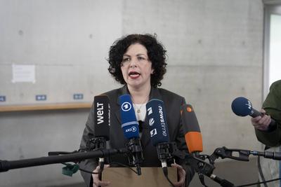 B?ndnis Sahra Wagenknecht reicht Wahleinspruch ein-stock-foto