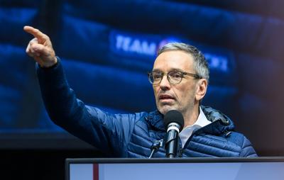 20250424 Wahlkampffinale der FPOE Wien-stock-foto