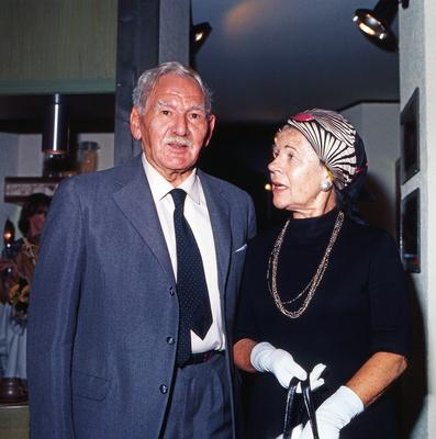 ATTILA H?RBIGER, PAULA WESSELY Attila H?rbiger und Paula Wessely, ber?hmtes Schauspielerpaar aus ?sterreich, Eltern von-stock-foto