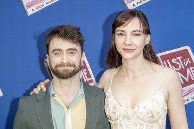 "just in time" broadway opening night-stock-photo