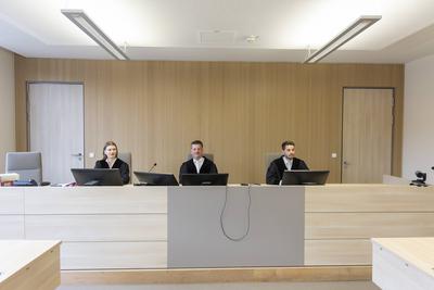 Prozess "Fesselmann gegen das Bistum Essen.-stock-foto