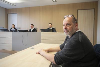 Prozess "Fesselmann gegen das Bistum Essen.-stock-foto