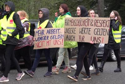 Streik_ DRK-stock-foto