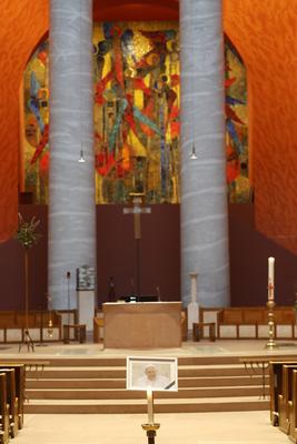 Requiem f?r Papst Franziskus-stock-foto