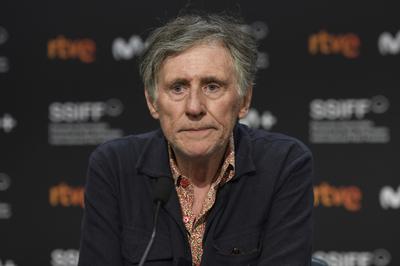 Gabriel Byrne bei der Pressekonferenz zum Kinofilm Dance First auf dem 71. Internationalen Filmfestival San Sebastian /-stock-photo