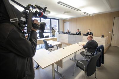 Prozess "Fesselmann gegen das Bistum Essen.-stock-foto