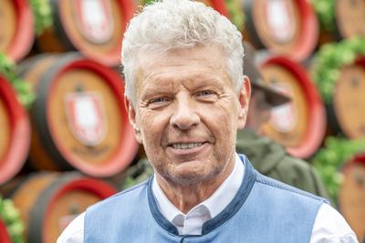 OB Dieter Reiter bei der Er?ffnung des M?nchner Fr?hlingsfests, M?nchen, 25. April 2025-stock-foto
